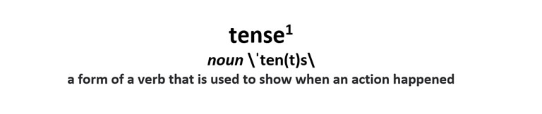 Tense Definition